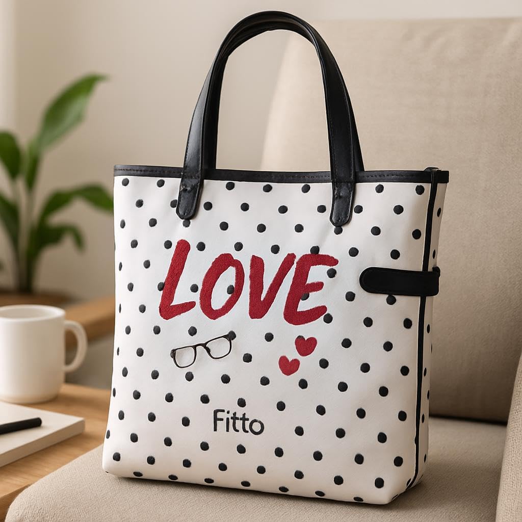 Durable Eco-Friendly Dubai White Tote Bag with Handles