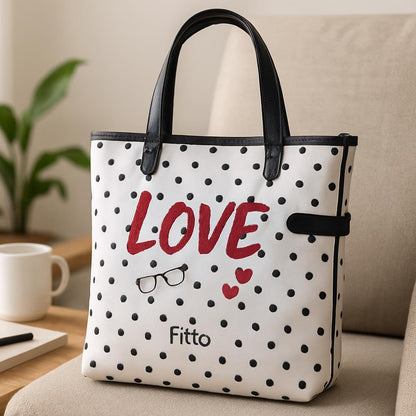 Durable Eco-Friendly Dubai White Tote Bag with Handles