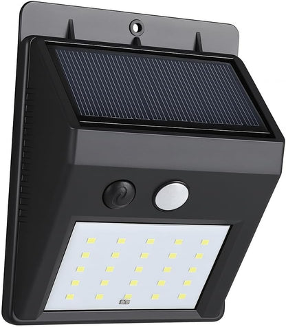 Solar Powered LED Wall Light – Waterproof, Outdoor Wall Mount Lighting for Garden, Patio, Pathway, Yard, and Home with Motion Sensor, Energy Efficient & Long-Lasting
