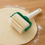 120 Pieces 2pcs Roller Wheel Baking Tool - Dough Roller Cutters for Even Dough - Non-Toxic PP Material (Green & White Rolling Pin for Cookies – Pastries – Pizza – & More)