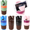 72 Pieces Multifunctional Car Cup Holders (Expanding Car Water Bottle Holder – Rotatable Car Cup Organizer – Secure Drink Holder for Water Bottle – Coffee – and Beverages – Easy to Install-Assorted)