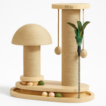 Cat Scratch Toy – Interactive Design – Assorted Colors