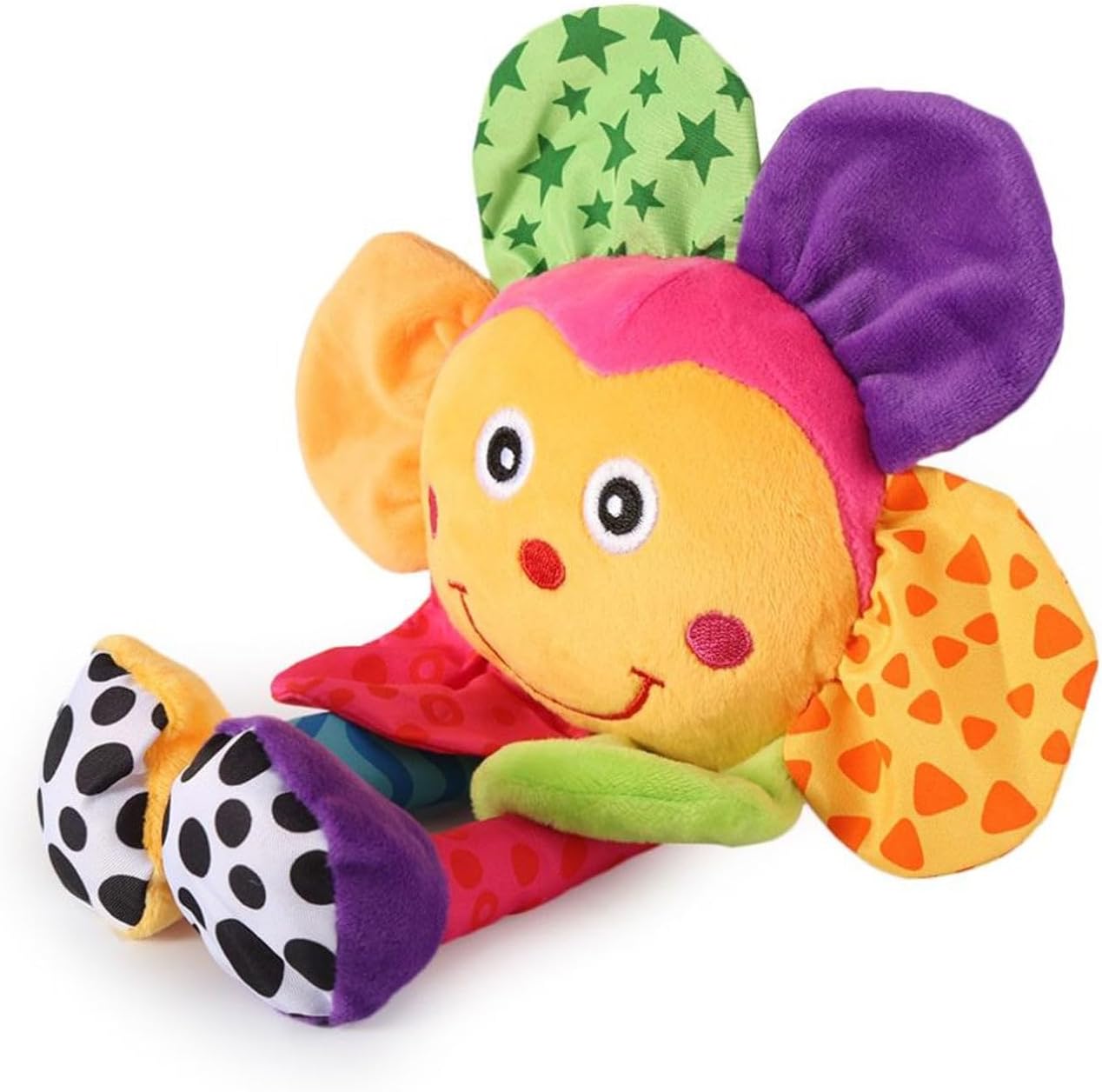 96 Pieces Baby Musical Hanging Plush Sunflower Toy - Soothing Melodies and Soft Plushes for Infants and Toddlers