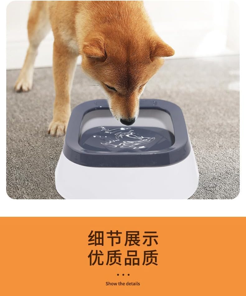 96 Pieces Cat & Dog Car Anti-Overflow Bowls with Filter (1L – Assorted Colors)