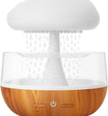 72 Pieces Snuggling Cloud Rain Diffusers (Snuggle Cloud – Raindrop Humidifier – Mushroom Waterfall Lamp – Anxiety Stress Relief – Mushroom Lamp – Improves Sleep Focus – Relaxing Sound)