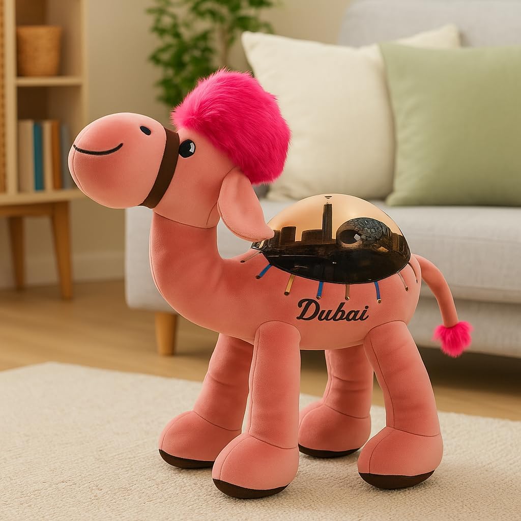 96 Pieces Light Pink Camel Plush Toys (30cm)