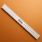 144 Pieces Aluminium Ruler Scales (40cm – Durable Measuring Tool for Accurate Measurements)