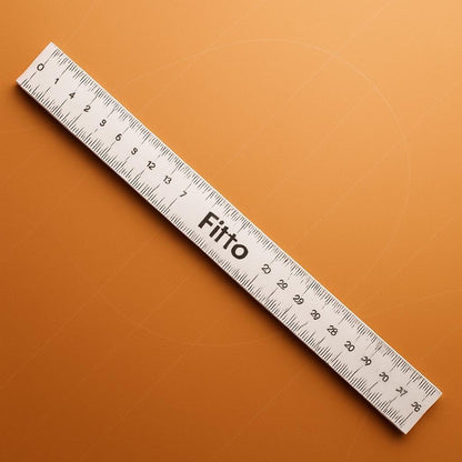 Aluminium Ruler Scale 40cm, Durable Measuring Tool for Accurate Measurements