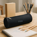 120 Pieces Pencil Pouches (20x4x3cm Black Stationery Organizer)