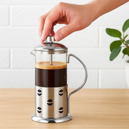 Coffee Pot Press, Plunger Coffee Teapot, 350mm Size, Ideal for Home and Office