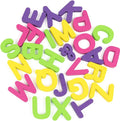 96 Pieces Multicolor Magnetic English Letters (130mm x 145mm for Kids Learning and Play)