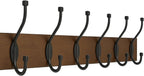 120 Pieces Wall-Mounted Farmhouse Coat Racks (5 Hook Barnwood Coat Storage for Entryway – Bedroom – and More)