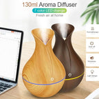 96 Pieces Relaxing Cool Mist Humidifiers with Color Changing LEDs | Quiet Ultrasonic Humidifier for Bedroom (Office & Baby Room | Essential Oil Diffuser | Auto Shut-Off & Adjustable Mist Levels)