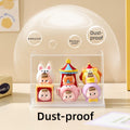 144 Pieces Handmade Transparent Figure Boxes