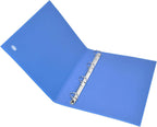 120 Pieces Level File 1 Pieces with 4 Holes (34cm x 25cm – Blue for Home and Office Use)