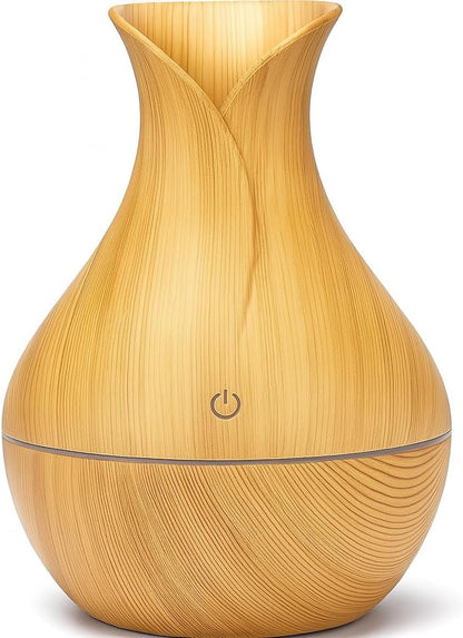 Relaxing Cool Mist Humidifier with Color Changing LEDs | Quiet Ultrasonic Humidifier for Bedroom, Office & Baby Room | Essential Oil Diffuser | Auto Shut-Off & Adjustable Mist Levels