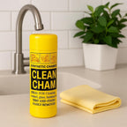 96 Pieces Clean Chamois Synthetic Cloth - Ultra-Absorbents (Lint-Free – Scratch-Free Cleaning Towel for Cars – Boats – Windows – Home Use - Durable & Reusable Synthetic Chamois Cloth for Streak-Free Shine)