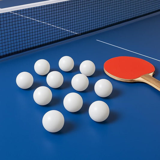 Table Tennis Balls 10PCS/Pack White – Classic Indoor & Outdoor Table Tennis, Ping Pong Balls for Recreational Play, Durable and Consistent Performance