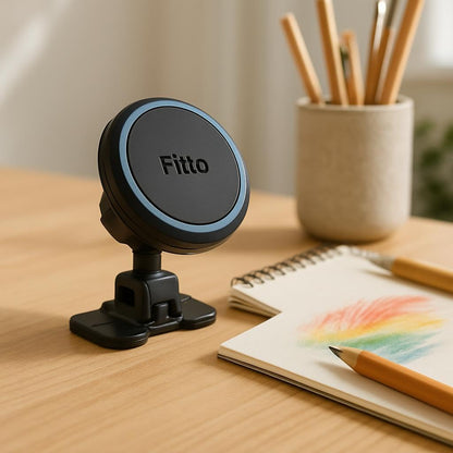 Car Mobile Phone Stand for Dashboard with 360° Rotation, Universal Holder