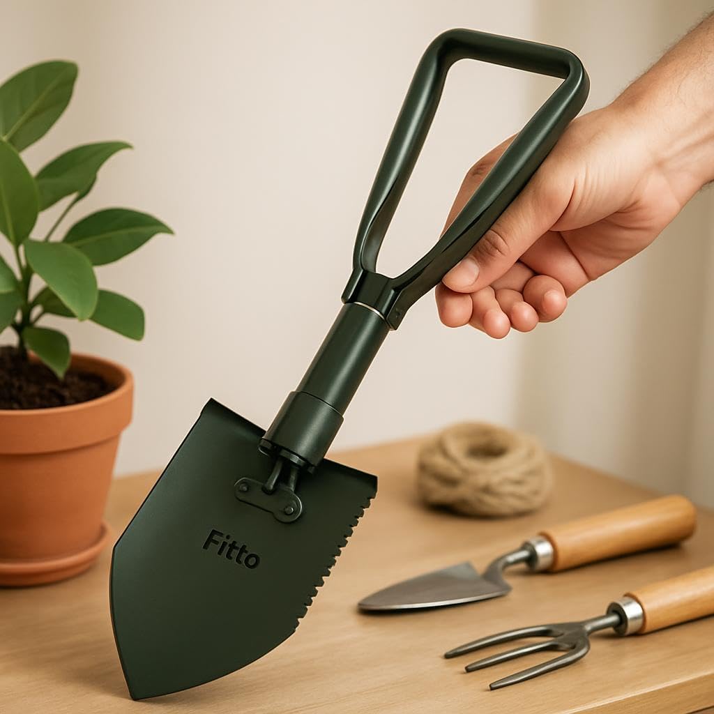 96 Pieces Green Metal Shovels with Serrated Edge for Gardening and Small Digging Tasks