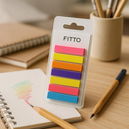 175 Pieces Page Makers Assorted Colors 4.5x0.9cm (25x7 Color Variety)