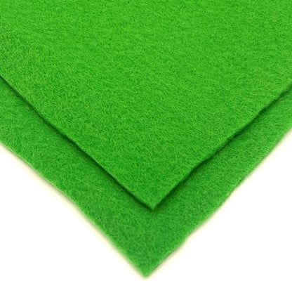 Felt Fabric 40cm x 60cm Green for Crafts, DIY Projects, Sewing, and Decorations