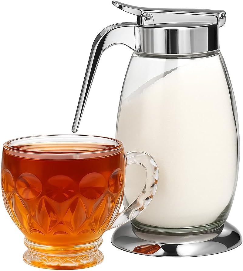 96 Pieces Sugar/Syrup Dispensers with Cast Zinc Top (1000ml)