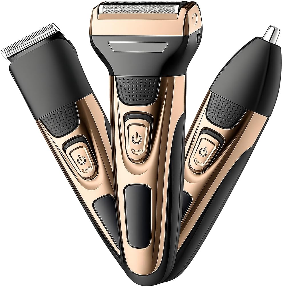 72 Pieces Nose Hair Trimmers (3 In 1 Grooming Kit – Multifunctional – Double Blade – Electric Shaver)