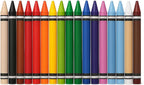 96 Pieces 24 Pieces Plastic Cryons (9cm - 24 Vibrant Colors Craft Tools)