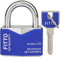 144 Pieces Rarluxes (20mm Padlock with Hardened Steel Shackle and Precision Pin Tumbler)