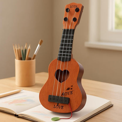 Kids Guitar Musical Toy – Electric Learning Guitar for Kids & Beginners, Fun Music Instrument for Learning & Play, AED Certified Toy