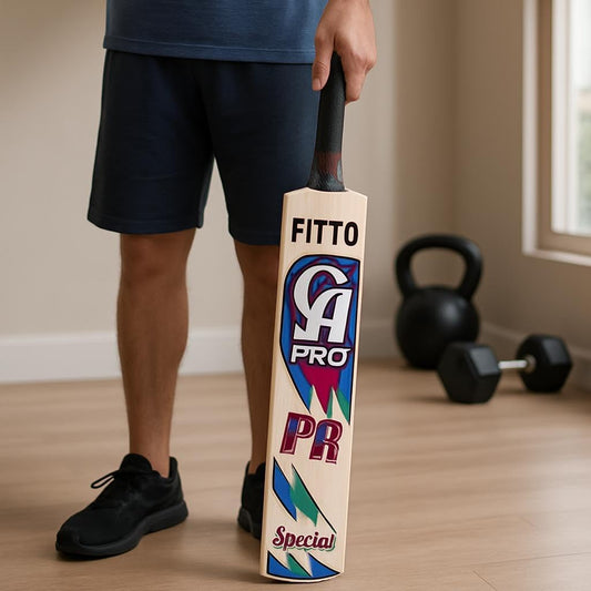 Pro Cricket Bat - Colorful Design for Gym and Outdoor Play