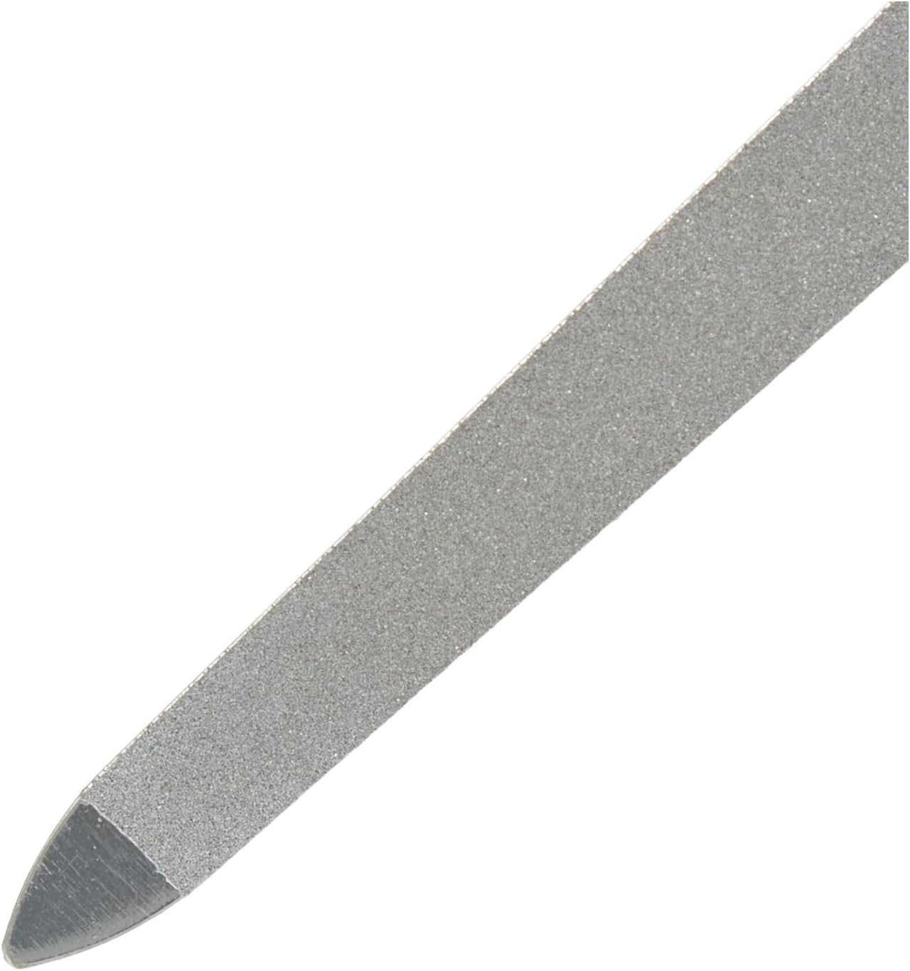 Sapphire Nail File with Plastic Handle, Pack of 1 – Durable & Gentle for Natural Nails, Manicures & Pedicures, Smooths Rough Edges, Ideal for Filing and Shaping Nails