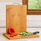 96 Pieces Wood Large Food Cutting Boards (Durable Kitchen Chopping Surface)