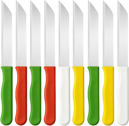 12-Piece Knife Set – Premium Stainless Steel Kitchen Knives with Ergonomic Handles, Full Tang Construction, and Multi-Function Blade Set for Versatile Cooking