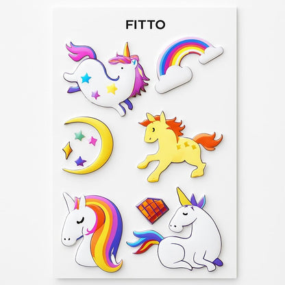 Craft Stickers Horse Series 17.7x11.2cm Decorative Decals