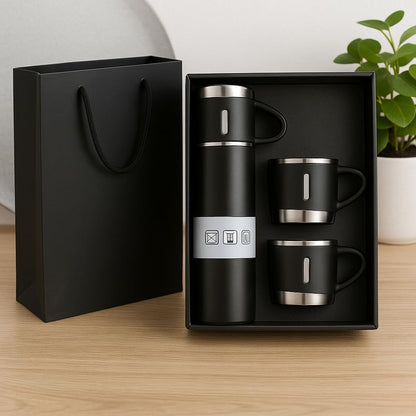 500ML Vacuum Flask Stainless Steel Water Bottle with Gift Box | Insulated Coffee Tumbler for Hot & Cold Drinks | Travel Mug for Office, Home, and Outdoors | Leakproof & Durable