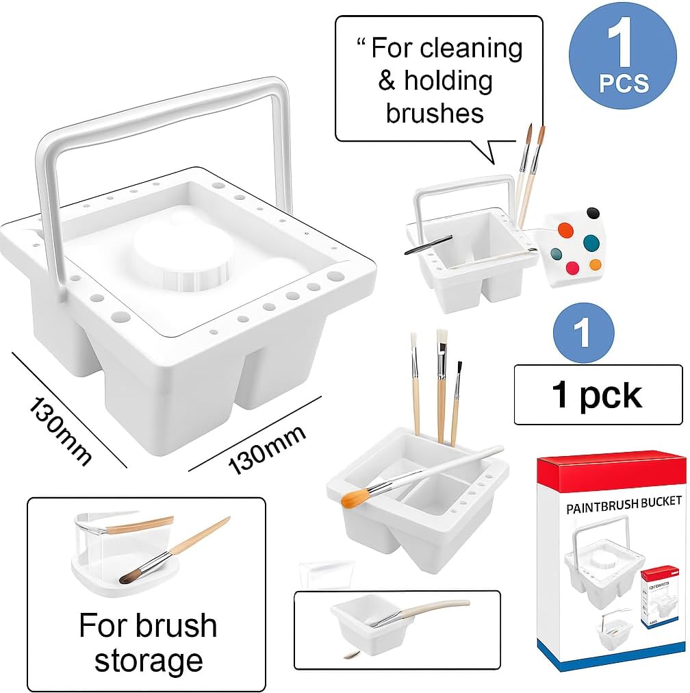 96 Pieces Brush Cleaners (130mm x 130mm for Makeup – Art – and Cleaning Tools)