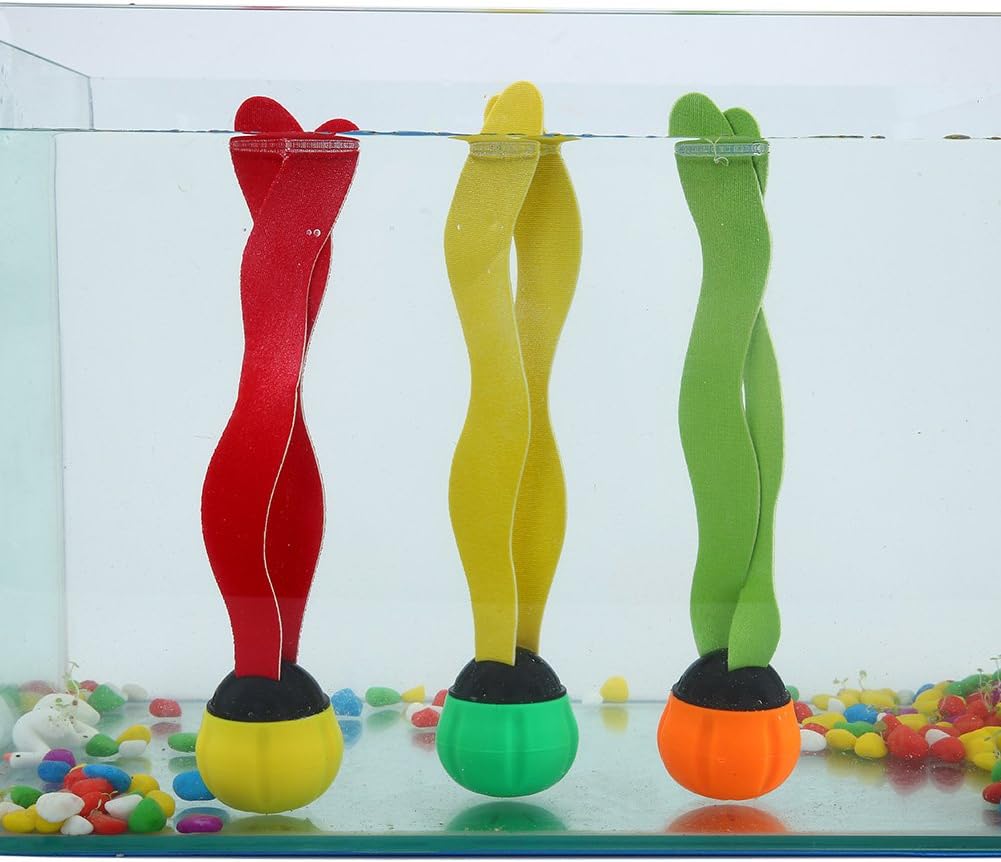 120 Pieces 4pcs Seaweed Underwater Swimming Pool Toys for Kids (Floating Water Fun Accessories)