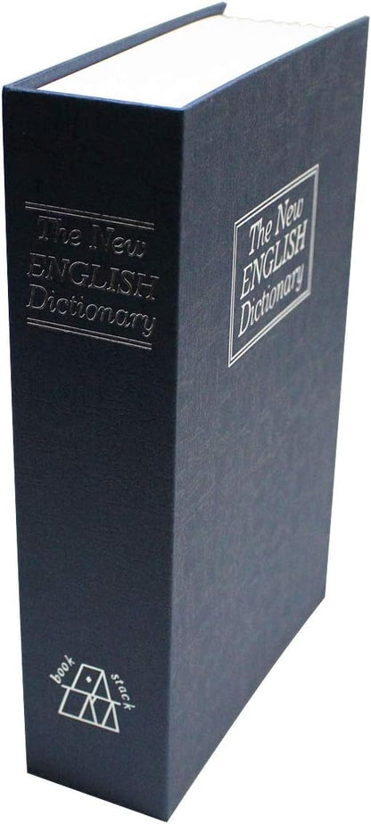 Blue Deposit Box 8x4.5x11.5cm Secure Organizer