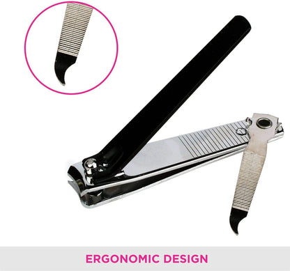 Large Nail Clipper, Vega Product, Black, 1 Pcs