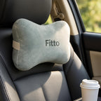 96 Pieces Car Neck Pillows (Soft Slow-Rebound Memory Foam Headrest – Grey)
