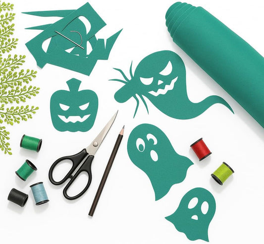 Felt Fabric 40cm x 60cm Green for Crafts, DIY Projects, Sewing, and Decorations