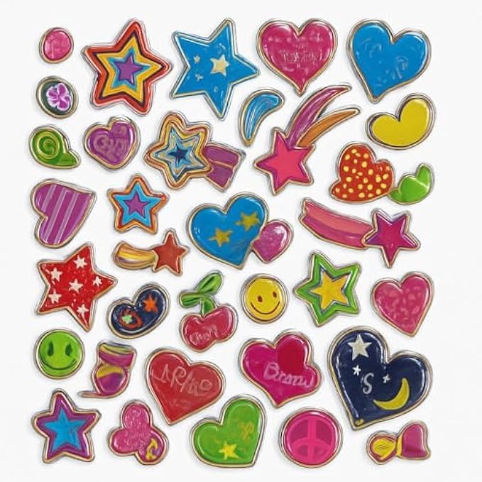 144 Pieces Symbol Stickers - Self-Adhesive Decorative Symbols for Planner (Journal – Laptop – Phone – Scrapbook & School Crafts)
