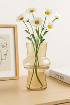 96 Pieces Elegant Transparent Glass Flower Vases (8x20.5cm – Clear Decorative Home Centerpiece)