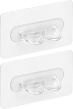 240 Pieces Double Hole Transparent Hooks for Bottles - 2 Pieces