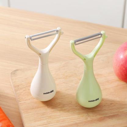 Ergonomic Tumbler Peeling Knife - Green