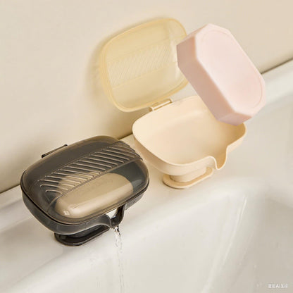 Slant Drain Soap Box – Gun Grey