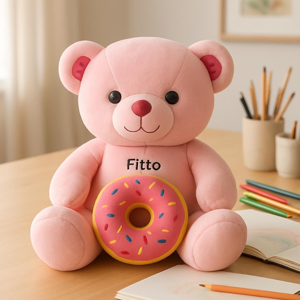 72 Pieces 40 cm Pink Teddy Bear Plush Toys for Kids (Baby – and Home Decor Plush Toy – Stuffed Animal – Soft Cuddly Bear – Gift for Kids – Baby – and Collector)
