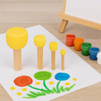 144 Pieces Sponge Brush Set 4 Pieces (8cm for Cleaning – Painting – and Crafting)